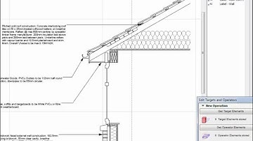 ArchiCAD Detailing: Eaves Detail