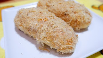 នំបុ័ងបាក់យ៉ុង/Pork Floss Bread/肉松面包/ขนมปังหมูหยอง🐷🐷