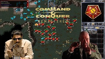 C&C Red Alert Remastered - 4v4 high level games