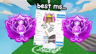 I FOUND The ULTIMATE BEST MS For SEASON X In Roblox BedWars...