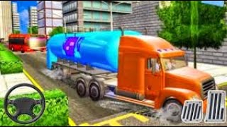 Offroad Water Tank Transport driving simulator -Truck Driving Game - Android GamePlay screenshot 3