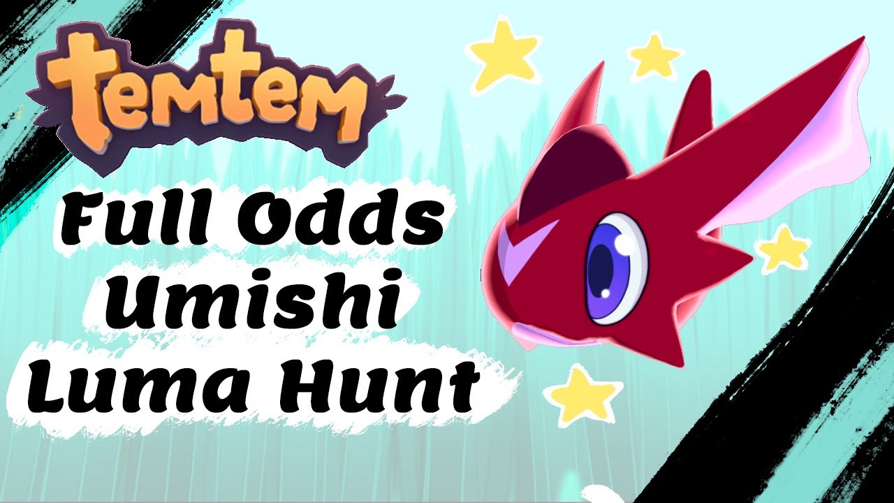 Umishi Temtem Luma Hunt -  Full Odds -  Part 6