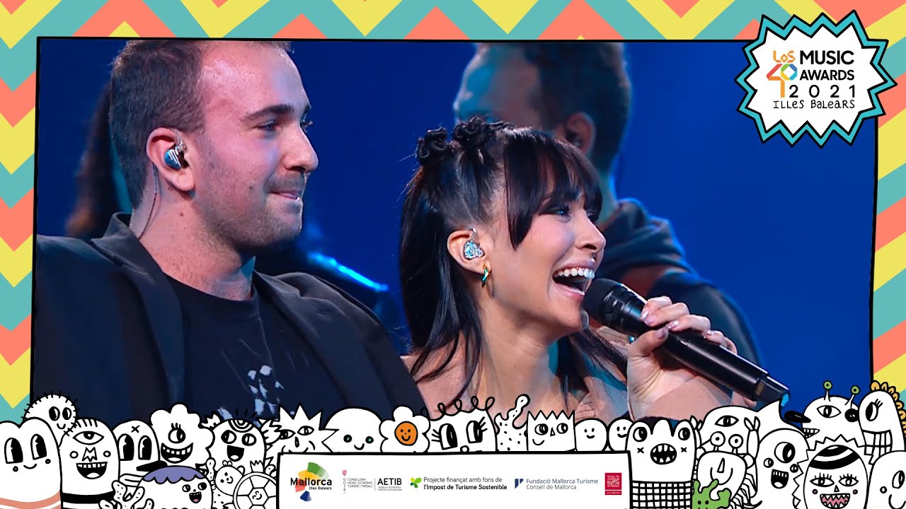 AITANA y ZZOILO levantan al público con Mon Amour (Remix) en LOS40 Music Awards 2021 | LOS40