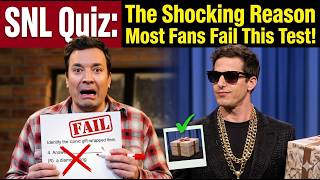 SNL Quiz: The Shocking Reason Most Fans Fail This Test!