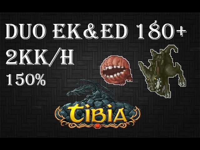 Tibia [where to hunt ED/MS] - MY TOP 5 PLACES FOR MAGES 150+ [Vol. 2  ][2020] 