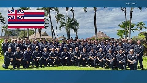 Indiana Task Force 1 returning from Maui