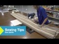 Hem Construction Techniques - How to Finish a Fabric Edge