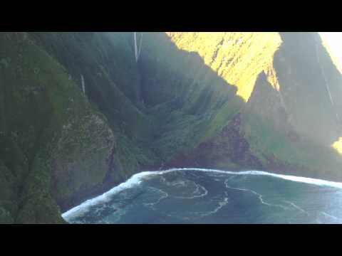 Blue Hawaiian Helicopters Inflight Video- Molokai, HI