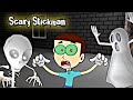 Bhoot ke Ghar - Who's This Scary Stickman | Shiva and Kanzo Gameplay