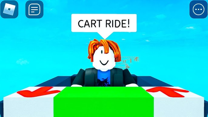 only made this to take my anger out on mr hairy_nuts who ruined my cart  ride experience : r/bloxymemes