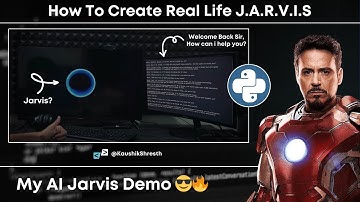 My AI - Shreshth Kaushik | How to make jarvis | jarvis python | how to make jarvis in python
