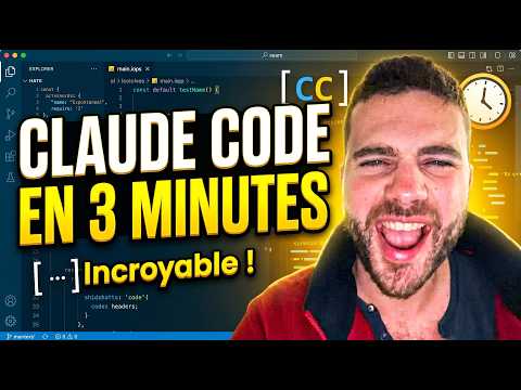 Claude Code en 3 minutes : ce que personne ne te dit