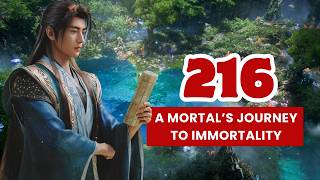 💥Mortal's Journey to Immortality Episode 216 | Donghua 3D Chinese Anime.  #immortaljourney
