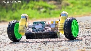 How to make a Crazy RC Car Two Wheel | Easy&Cheap | proknow