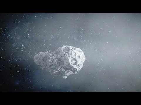 LightWave Physics Frakture Asteroid Animation (Asteroid impact simulation)