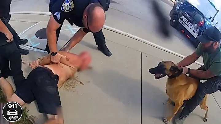 Brutal Moments as Police Confront Reckless Criminals, You Wouldn't Believe if Not Filmed # 77