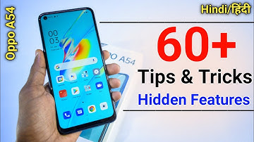 Oppo A54 Tips And Tricks - Top 60++ Hidden Features | Hindi-हिंदी