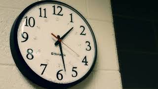 Ticking Wall Clock | Everyday Ambience | Sleep, Study, Work, Relax | 8 Hours