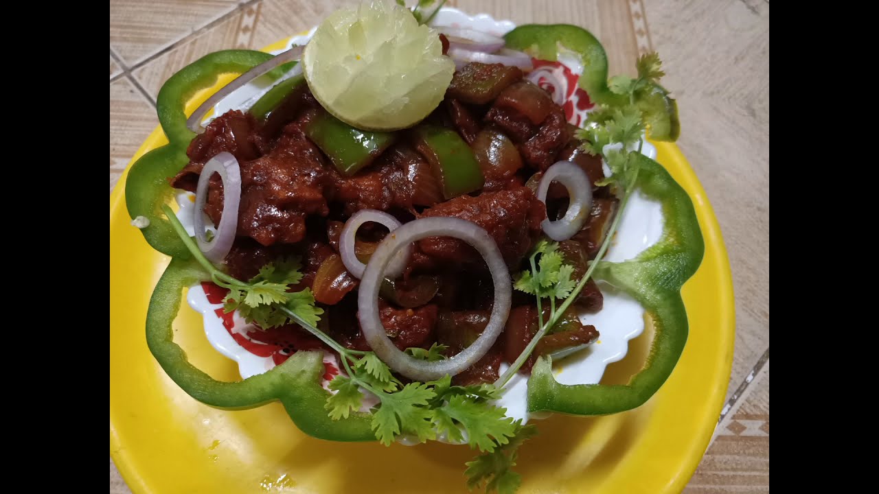 chilli chicken/ Hotel style preparation. YouTube