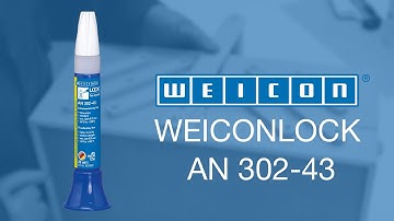 Locking screws on a sewing box | WEICONLOCK AN 302-43