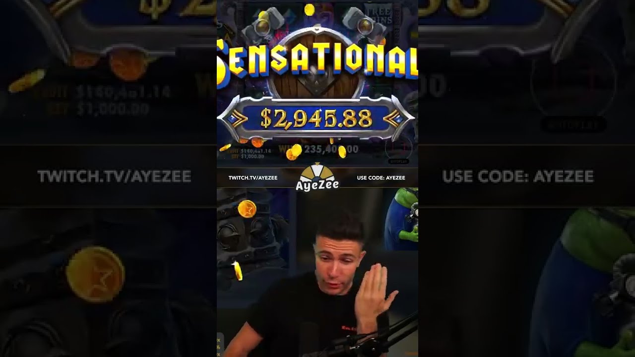 CRAZY SLOT WIN ⚔️ GATES OF VALHALLA BONUS 