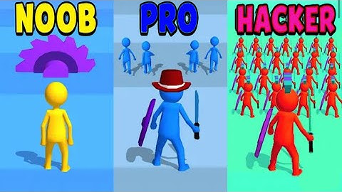 NOOB vs PRO vs HACKER - Join Clash 3D