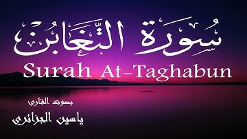 سورة التغابن - ياسين الجزائري Surah At-Taghabun - Yassin Al-Jazaery