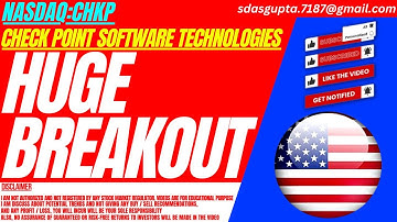 HUGE BREAKOUT : $CHKP STOCK ANALYSIS | CHECK POINT SOFTWARE STOCK
