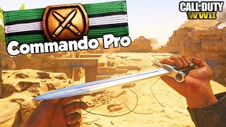 New COMMANDO PRO BASIC TRAINING GAMEPLAY in COD WW2!! COD WW2 THROWBACK MW2 PERKS GAMEMODE!!
