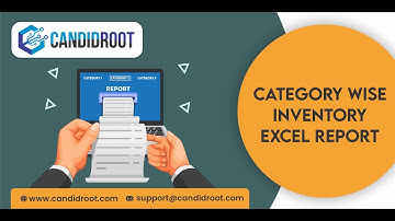 Category Wise Inventory Excel Report | CandidRoot Solutions