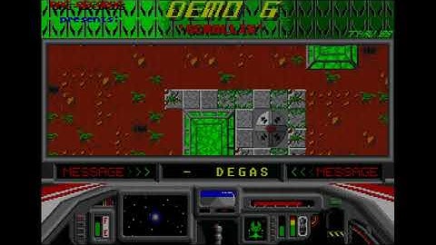 Atari ST, Scrollix Demo (unreleased, music OFF, buggy ^^), Real Hardware