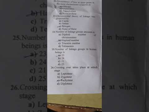 key for 6th sem botany/ University of Kashmir/29-11-2021