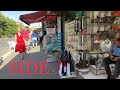 SIDE TURKIYE 🇹🇷 Side Star Beach / Trendy Hotels Beach walk / Shopping Street #side #turkey