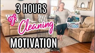 3 HOUR CLEANING MARATHON 2020 | EXTREME CLEANING MOTIVATION | SAHM CLEANING