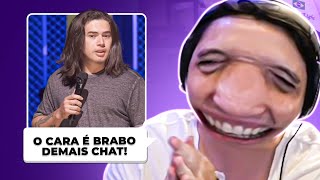 JEFFIN REAGE AO STAND UP DO WHINDERSSON NUNES