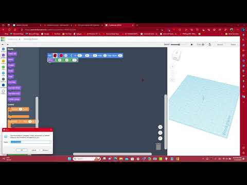 How to create and move objects in Tinkercad Codeblocks