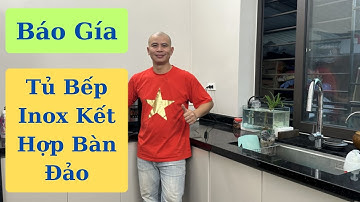 Báo Gía Tủ Bếp 1 Tầng Kết Hợp Bàn Đảo Tại Phố Nỉ Sơn Tây I Nội Thất Nhà Bếp TNT