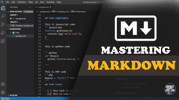 Mastering Markdown -  Detailed Crash Course