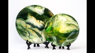 Картины из эпоксидной смолы (техника resin art)...
