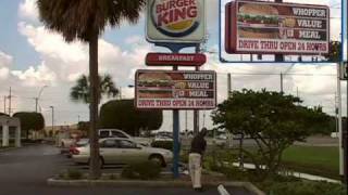 National Readerboard Supply - Burger King Marquee Graphics Installation