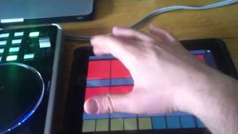 TouchOSC mapped to Serato Itch