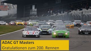 Gratulationen zum 200. Rennen | ADAC GT Masters