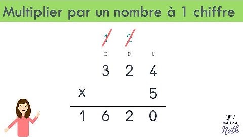 Multiplication par un nombre à 1 chiffre  |  CE2, CM1, CM2
