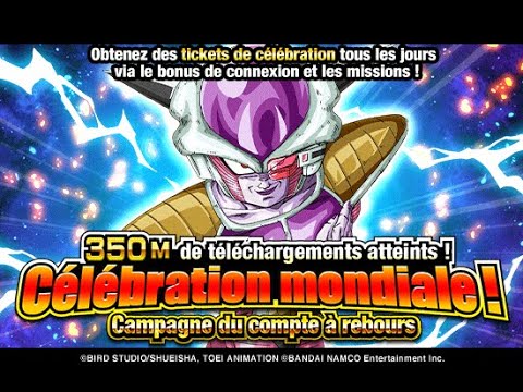 PRECELEBRATIONS 350M PORTAILS & INFOS TICKETS|DOKKAN BATTLE|