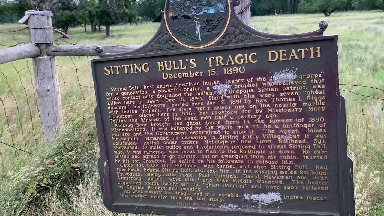 August 12, 2019 Sitting Bull's Cabin next to the Grand River, SD YouTube