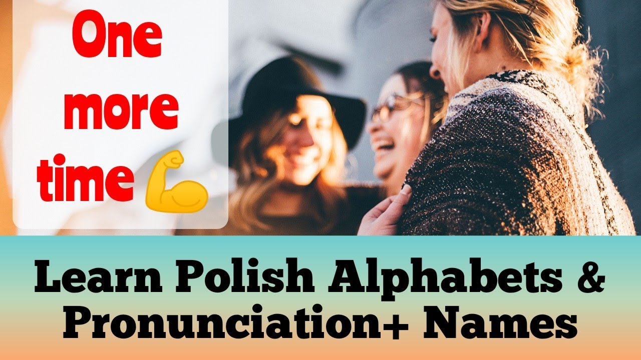 Polish Alphabets &Pronunciation+ Names|Lesson 36 #polishlanguage In ...