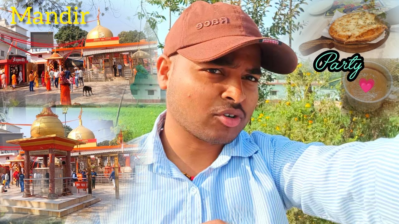 My first vlog on the Someshwar Nath Mandir 😱 || ( my birthday party 🥳 ) #vlog #viral 