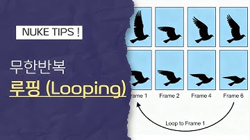 NUKE  Tips ! (14)  - 무한반복 루핑(Looping)  #nukecompositing 