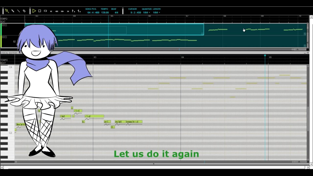 【Vocaloid Cover】Barbie Girl (Aqua) 【KAITOV3 EN】+ VSQx