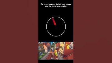 Ball bouncing simulation #adhd #music #code #space #python #physics #simulations #memes #science
